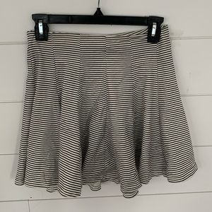 American Eagle striped skater skirt
